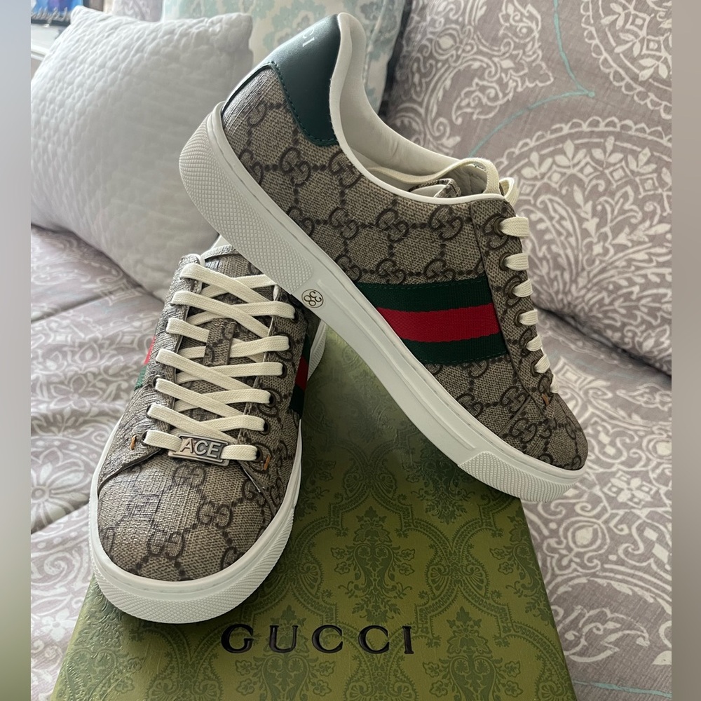 Beautiful faux designer sneakers